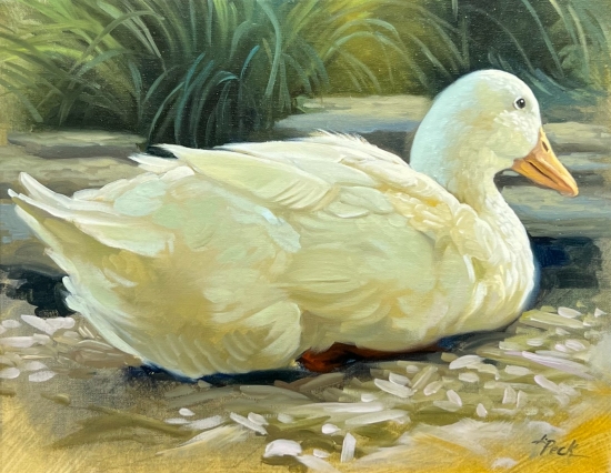 oil on canvas, 11" x 14" 