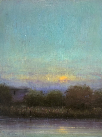 oil on panel, 11.5" x 8.5"